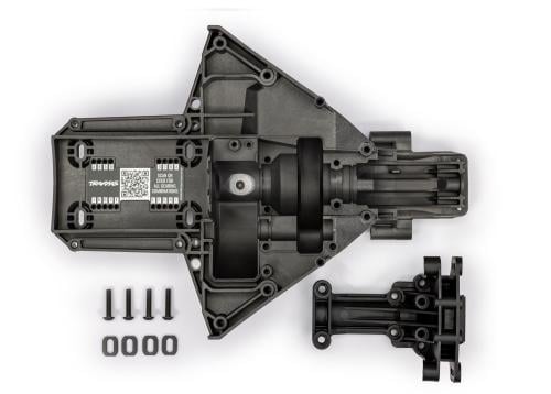X-Maxx Rear Upper and Lower Bulkhead 7727A