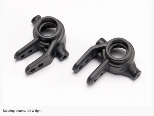 6837 Steering blocks, left & right