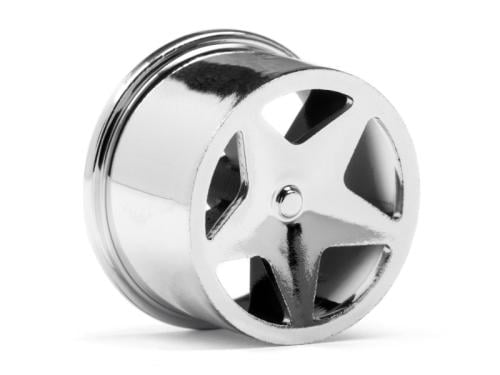 #114279 - Q32 SUPER STAR WHEEL SET F/R (CHROME18x10/18x14/4pcs)