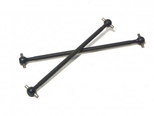 #86058 - DOGBONE 9x123mm (BLACK/2pcs)