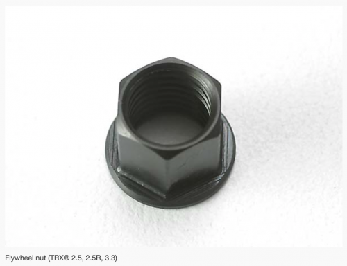 5244 Flywheel nut (TRX® 2.5, 2.5R, 3.3)