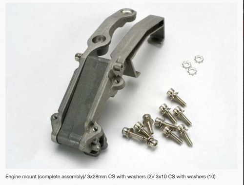Traxxas 5360 Engine Mount with Hardware