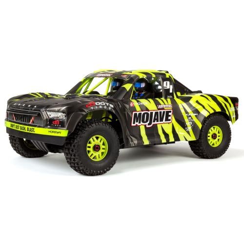 1/7 MOJAVE 6S BLX 4WD Brushless Desert Truck RTR, Green/Black ARA7604V2T1