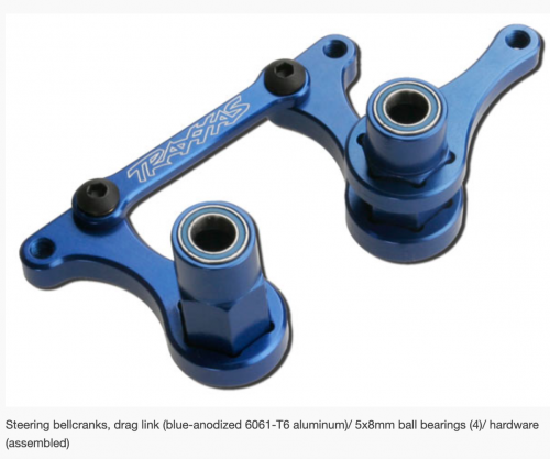 3743A Steering bellcranks, drag link