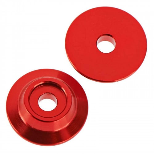 OR AR320215Wing Button, Aluminum Red (2): KRATON/TALION/TYPHON " ARAC9690 "