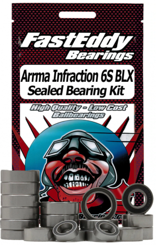 Arrma Infraction 6S BLX Sealed Bearing Kit TFE5842