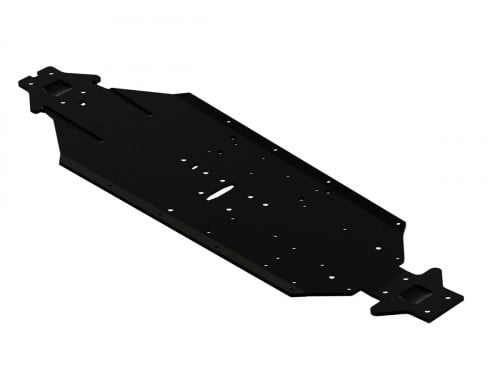 ARA320623  ALUMINUM CHASSIS LWB (BLACK)