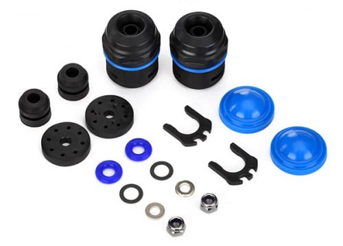 7762 x-maxx Rebuild kit, GTX shocks (lower cartridge, assembled, pistons, piston nuts, bladders) (renews 2 shocks)