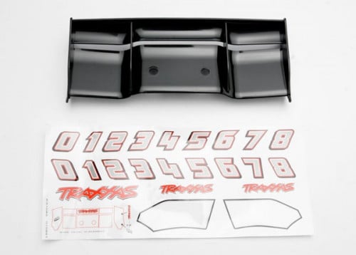 5446  Wing, Revo® (black)/ decal sheet