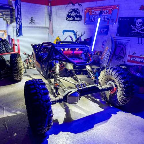 12B-5 120mm TrickWhip, 5V Bundle, Blue