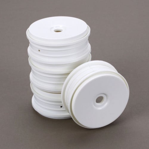 DTXC2978  SpeedTreads Dish Wheels White (4): 1/8 Buggy