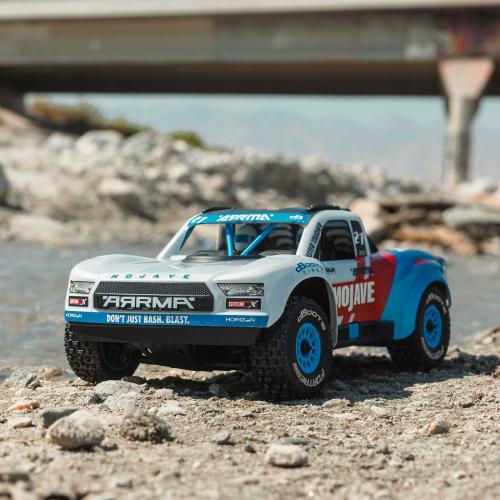 1/161MOJAVE GROM 223S DSC 4X4 RTR Brushless Desert Truck, White (Battery & Charger Included)ARA2304ST1