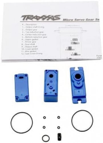 Traxxas 2081 Servo Case and Gaskets for 2080 Micro Waterproof Servo