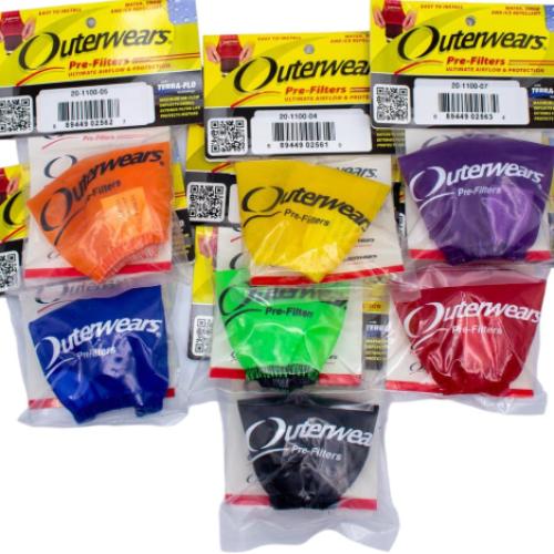 Outerwears Airfilter Pre-Cover - yellow