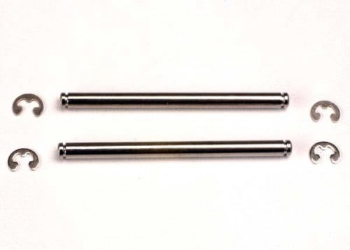 Traxxas 2640 Suspension Pins with E-Clips, 44mm (pair)