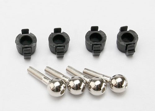 Traxxas 7033 Pivot Ball Caps and Pivot Balls (set of 4)