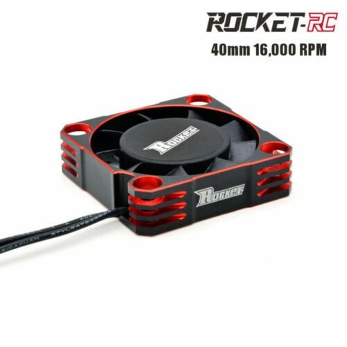 V2 type Aluminum 40*40*10 16000RPM cooling fan (Red&Black) for motor