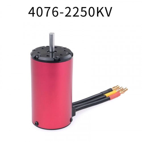 Surpass Hobby waterproof 4076 brushless motor Red & Black   2250KV