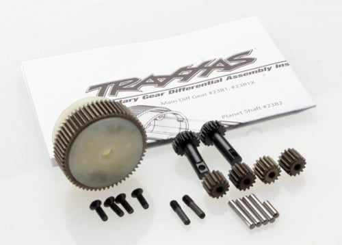 Traxxas 2388X Complete Planetary Gear Differential with Steel Ring Gear