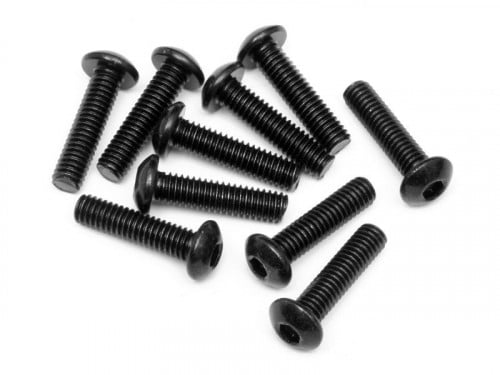 94556 - BUTTON HEAD SCREW M4x16mm (HEX SOCKET/10pcs)
