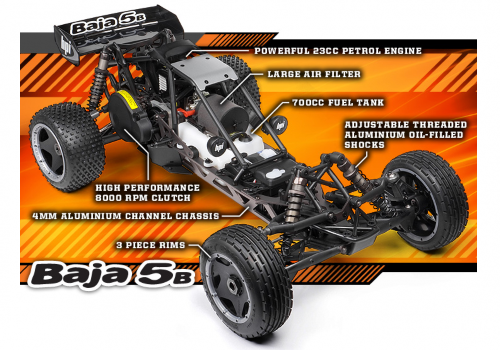 Hpi baja hot sale 5b 2.0