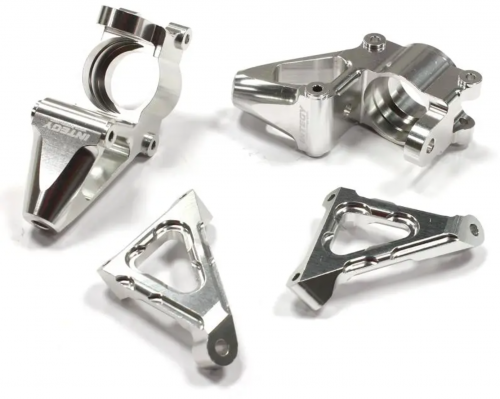 Billet Machined Steering Knuckle Set for HPI Baja 5B2.0, 5T & 5SC C25275SILVER