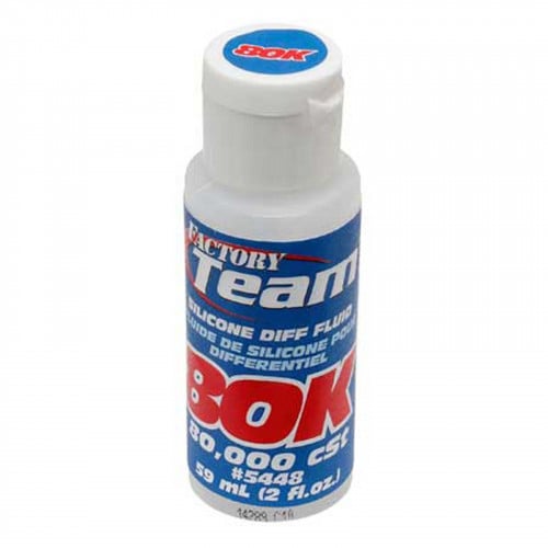 ASC5448 Factory Team Silicone Diff Fluid, 80,000 cSt 2oz