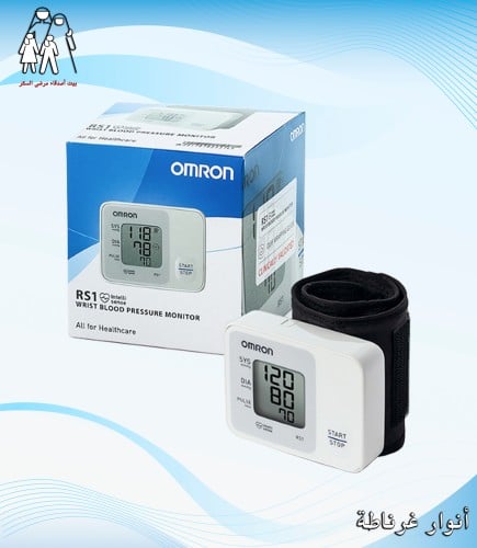 جهاز قياس الضغط للمعصم omron rs1