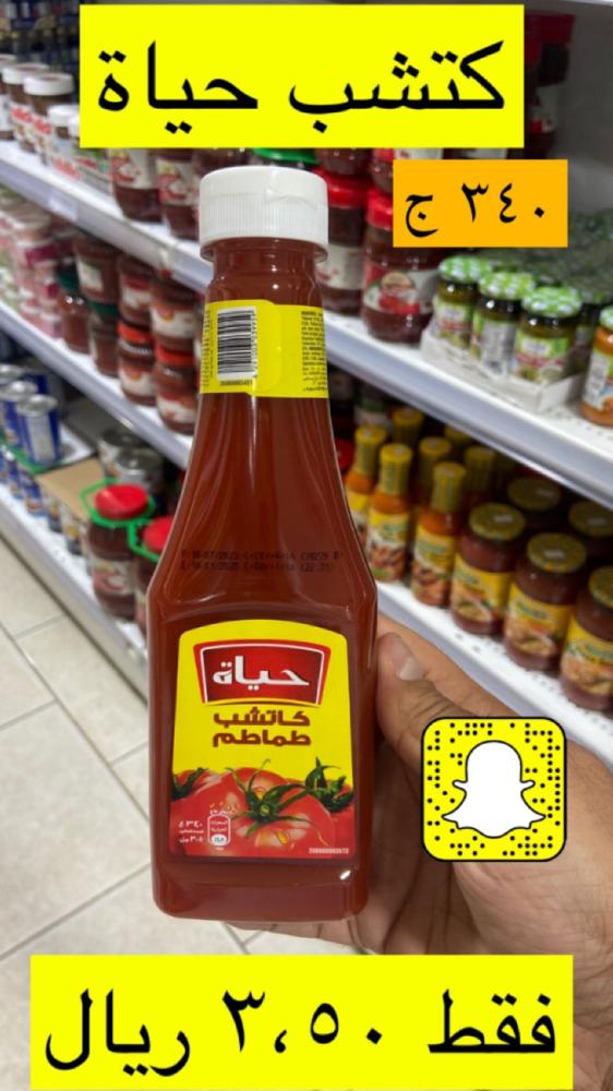 كاتشب  حياة 340 جرام