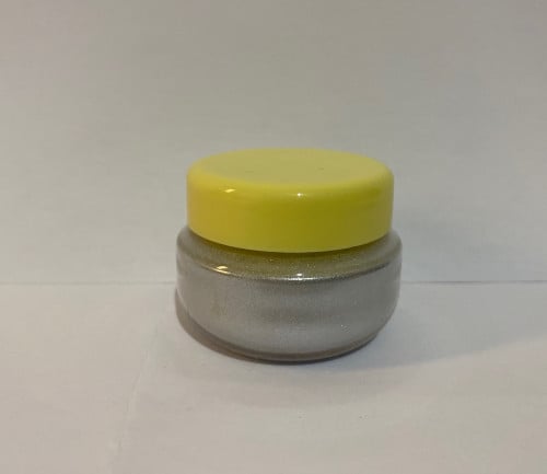 لون ليزر صريح فضي