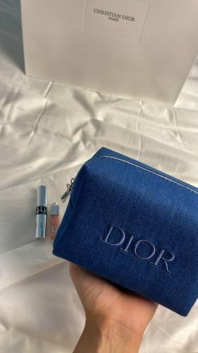 Dior bag with makeup