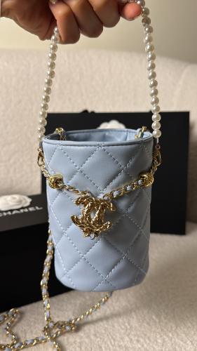 Chanel bag blue