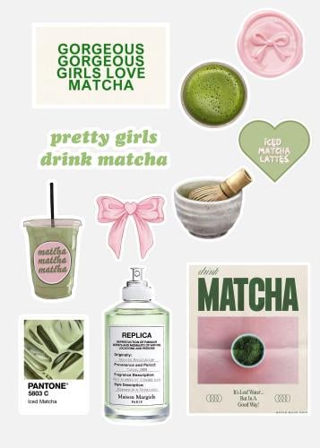 Matcha Muse Sticker Sheet