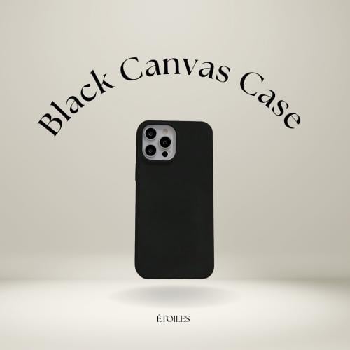 Black canvas case