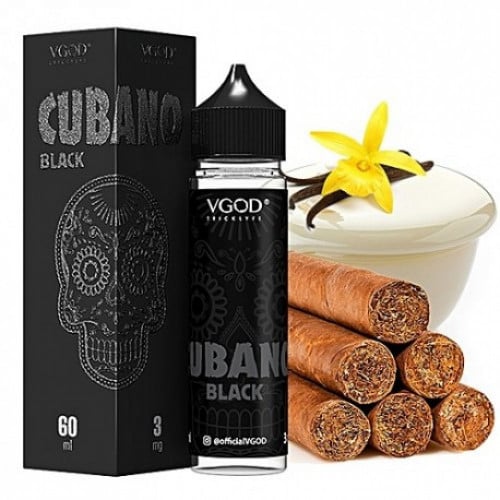نكهة فيب كوبانو توباكو كريمة الكاسترد أسود VGOD Cubano Black