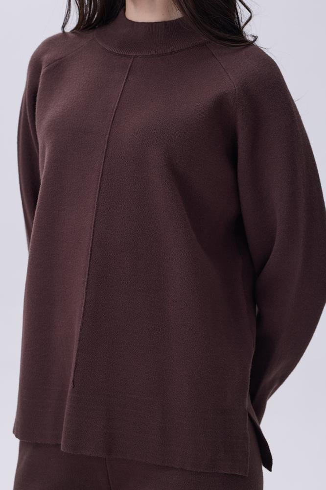 طقم بني شتوي