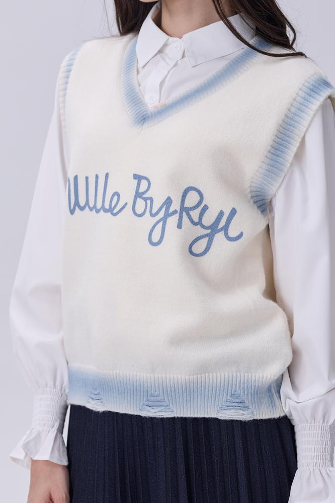 بلوزة شتوية بأكمام طبقتين