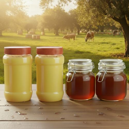 سدر بلدي ( 2كيلو ) + سمن بلدي بري ( 2 كيلو )