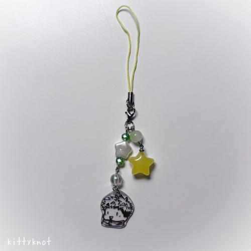 Itadori yellow phonecharm