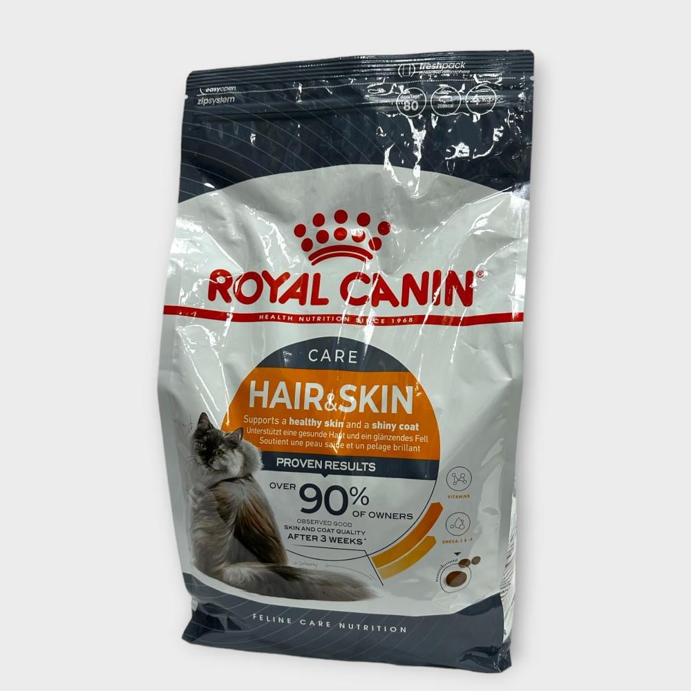 ROYAL CANIN FCN HAIR & SKIN CARE 4KG أكل قطط جاف