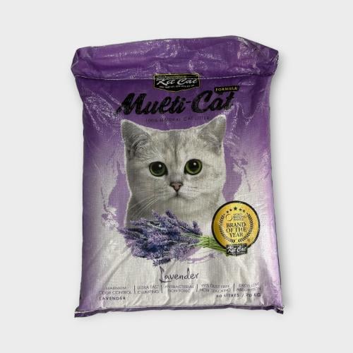 CAT LITTER Kit Cat MultiCat KC4143 Lavender 20KG ك...