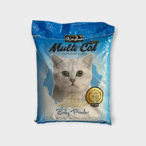 CAT LITTER Kit Cat MultiCat KC4174 Baby Powder 20K...