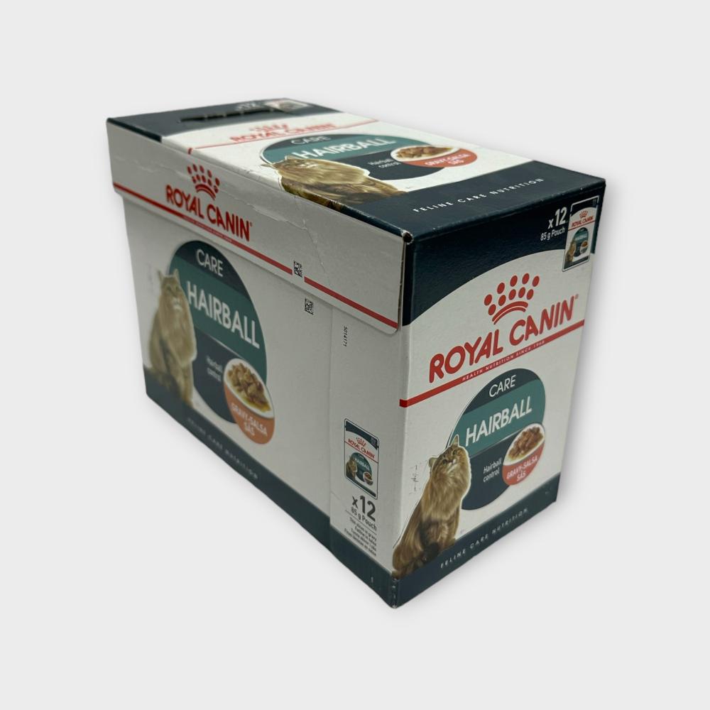 12-ROYAL CANIN FCN HAIRBALL CARE 85G أكل قطط رطب