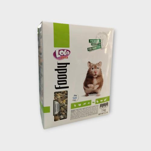 LoLo pets 71102 FOR HAMSTER PET ANIMAL FOOD 1Kg لو...