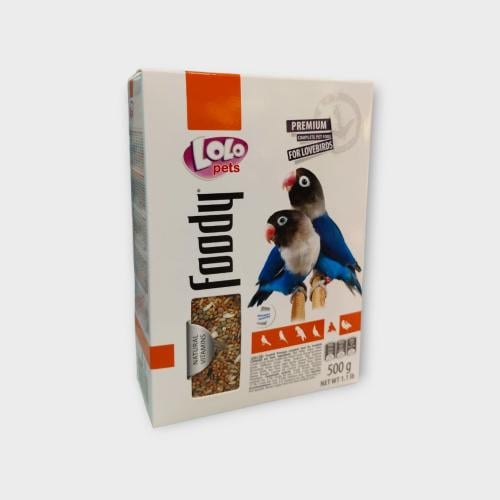 LoLo pets 72600 LOVEBIRD BIRD FOOD 500g لولو بيتس...