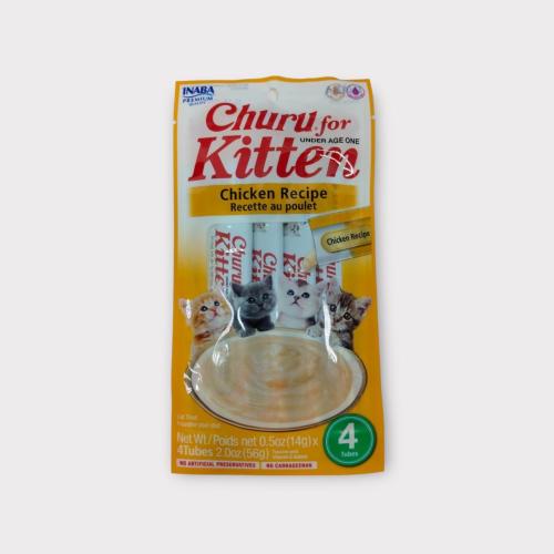 INABA Churu Kitten USA692 4x14g مكافأت أكل قطط