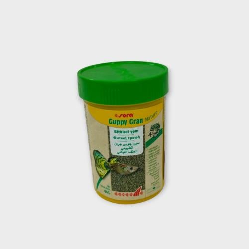 sera Guppy Gran Nature 100ml (44g) FISH FOOD أكل ل...