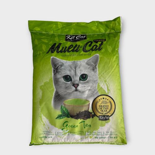 CAT LITTER Kit Cat MultiCat KC4150 Green Tea 20KG...