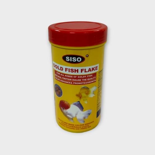 SISO GOLD FISH FLAKE 50G/250ML FISH FOOD أكل لأسما...