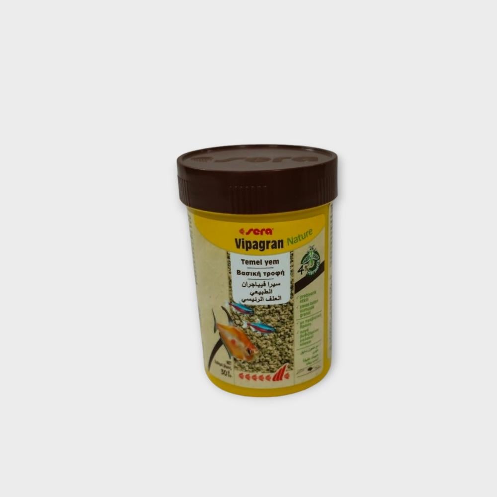 sera Vipagran Nature Staple Food 100ml (30g) FISH FOOD أكل لأسماك الزينة